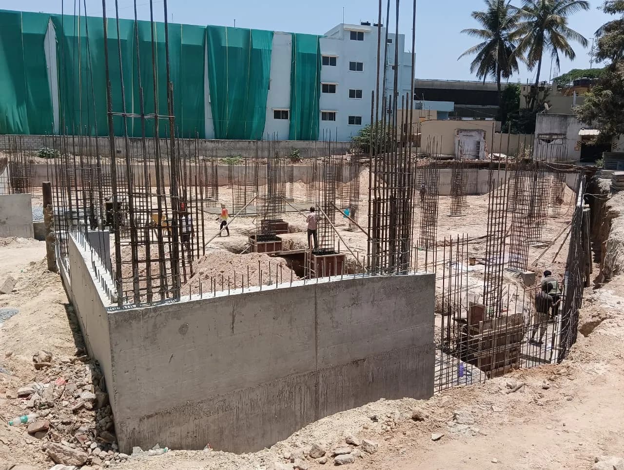Royal Enclave: Site photo filed with Karnataka RERA