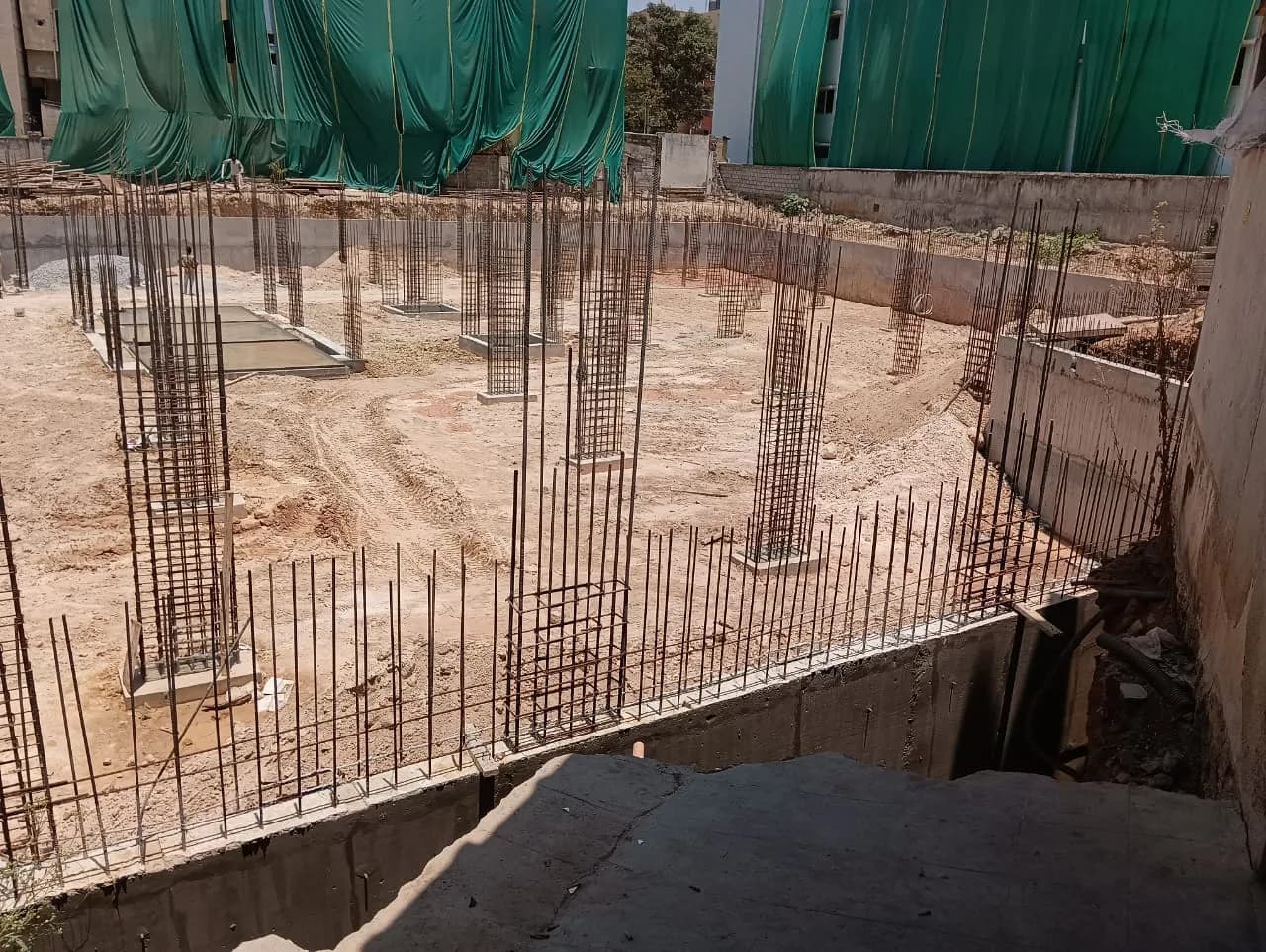 Royal Enclave: Site photo filed with Karnataka RERA