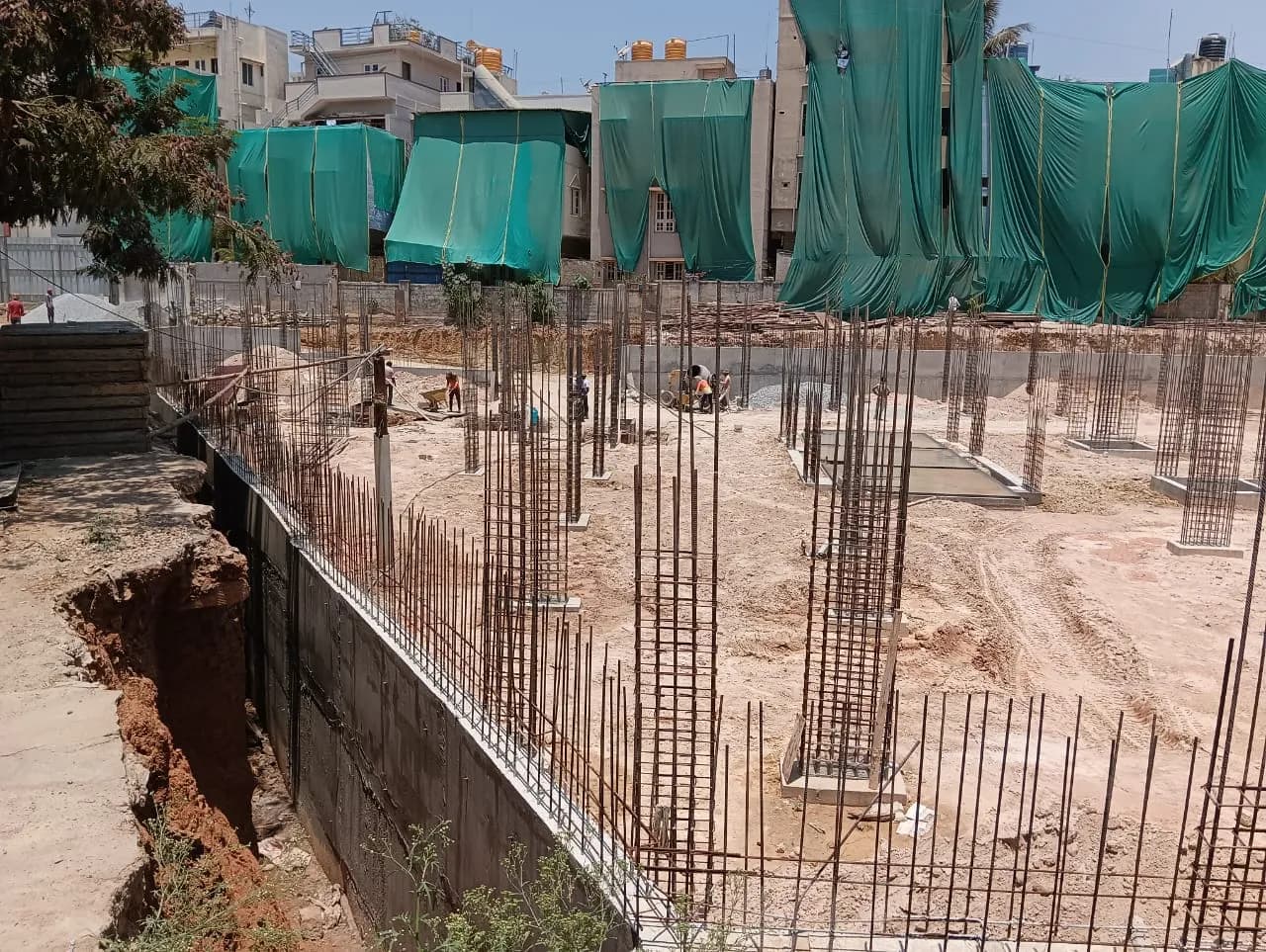 Royal Enclave: Site photo filed with Karnataka RERA