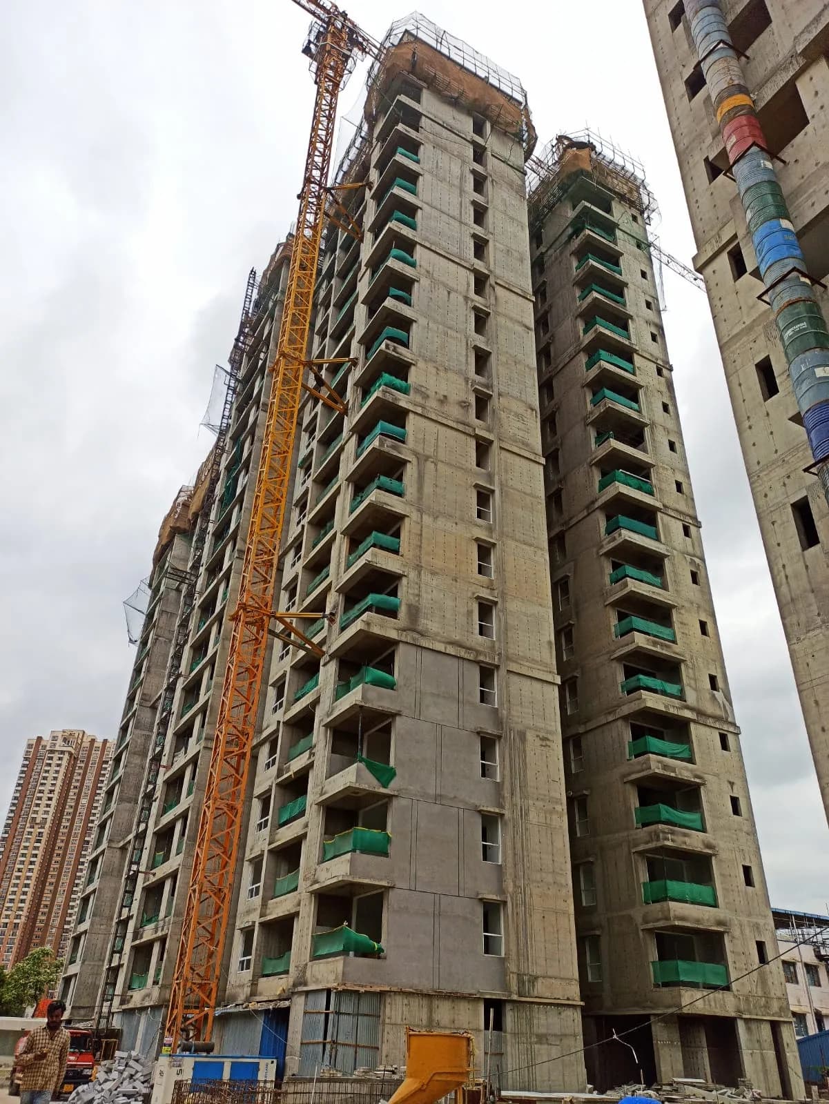 Pride Euphora: Site photo filed with Karnataka RERA