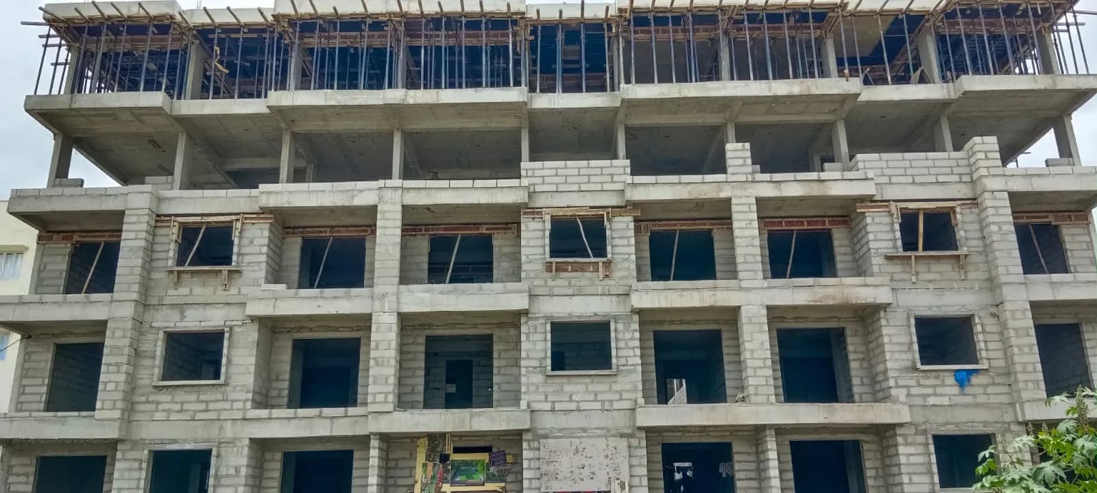 Raja Magnum: Site photo filed with Karnataka RERA