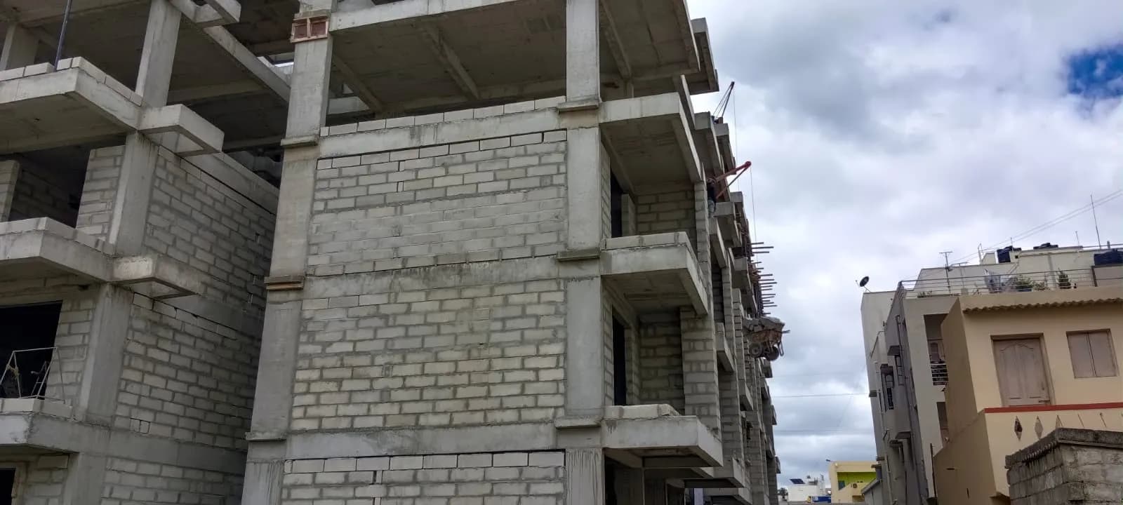 Raja Magnum: Site photo filed with Karnataka RERA