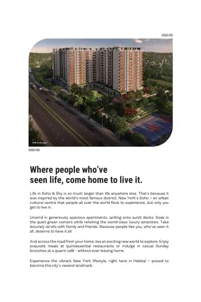 Assetz Soho & Sky: Brochure, page 2 (filed with Karnataka RERA)