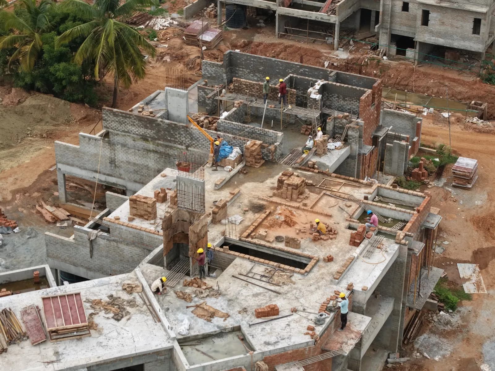 Good Earth Ochre: Site photo filed with Karnataka RERA