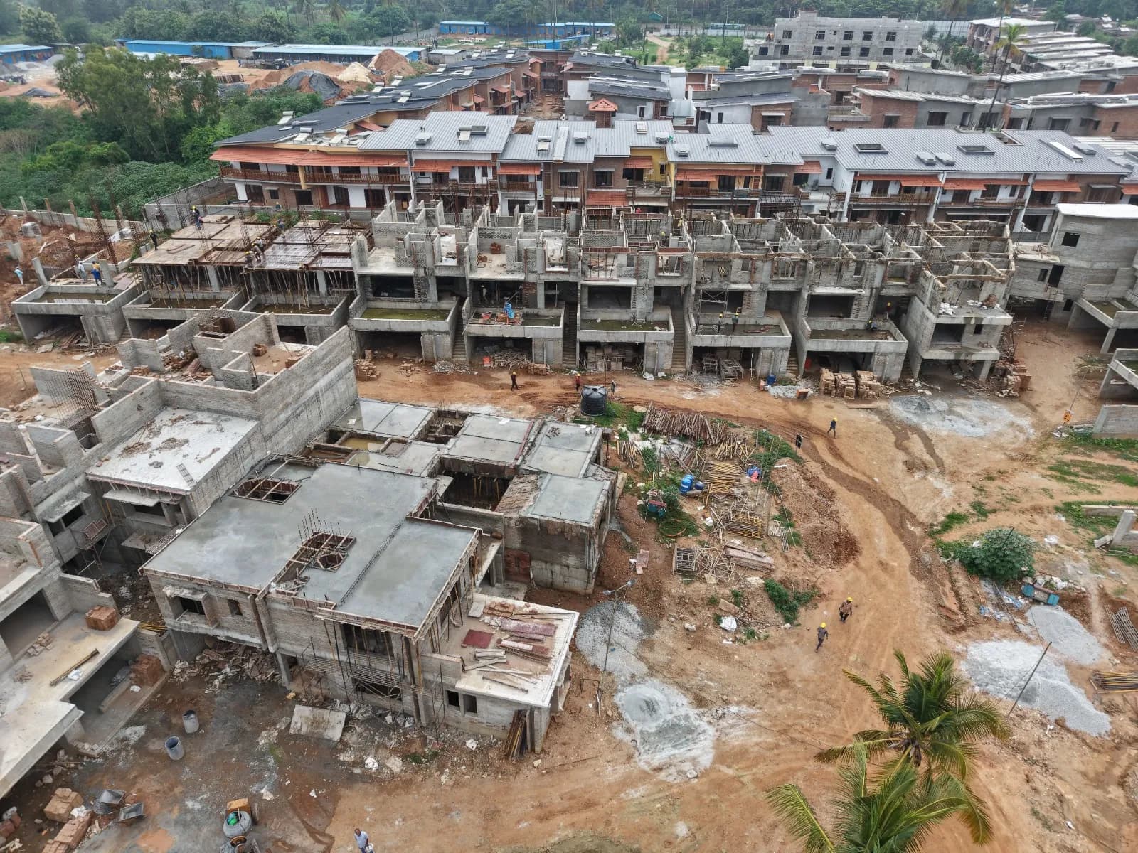 Good Earth Ochre: Site photo filed with Karnataka RERA