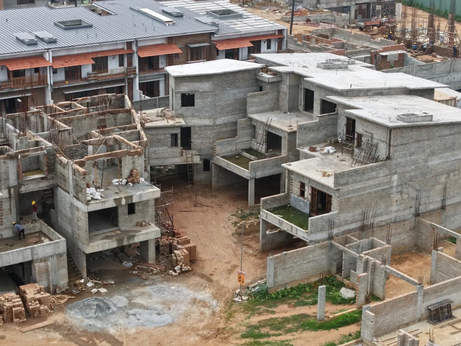 Good Earth Ochre: Site photo filed with Karnataka RERA