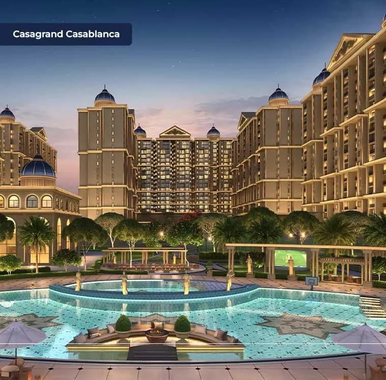 Casagrand Casablanca: Roman-themed community banner view (artist’s impression)