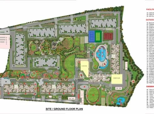 Casagrand Casablanca site plan