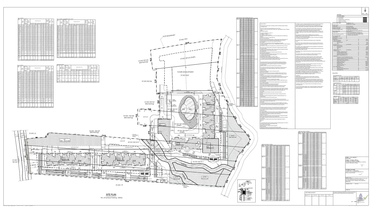Casagrand Casablanca: Approved Layout Plan (filed with Karnataka RERA)