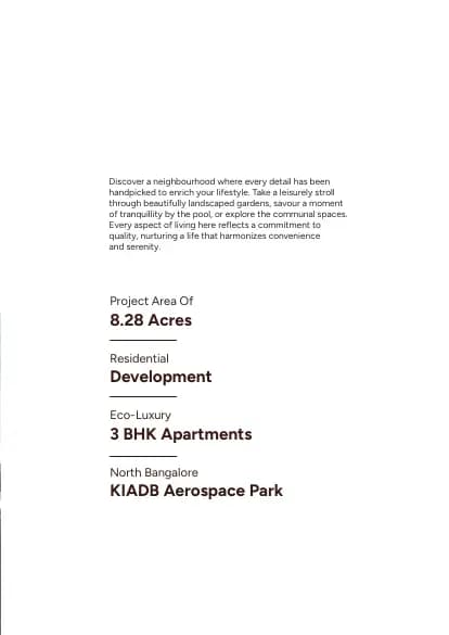 Assetz Sora & Saki: Brochure, page 3 (filed with Karnataka RERA)