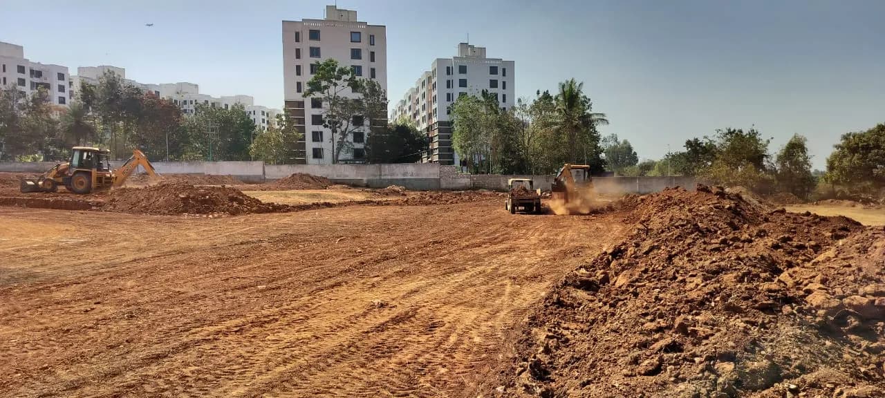 KNS Billore: Site photo filed with Karnataka RERA
