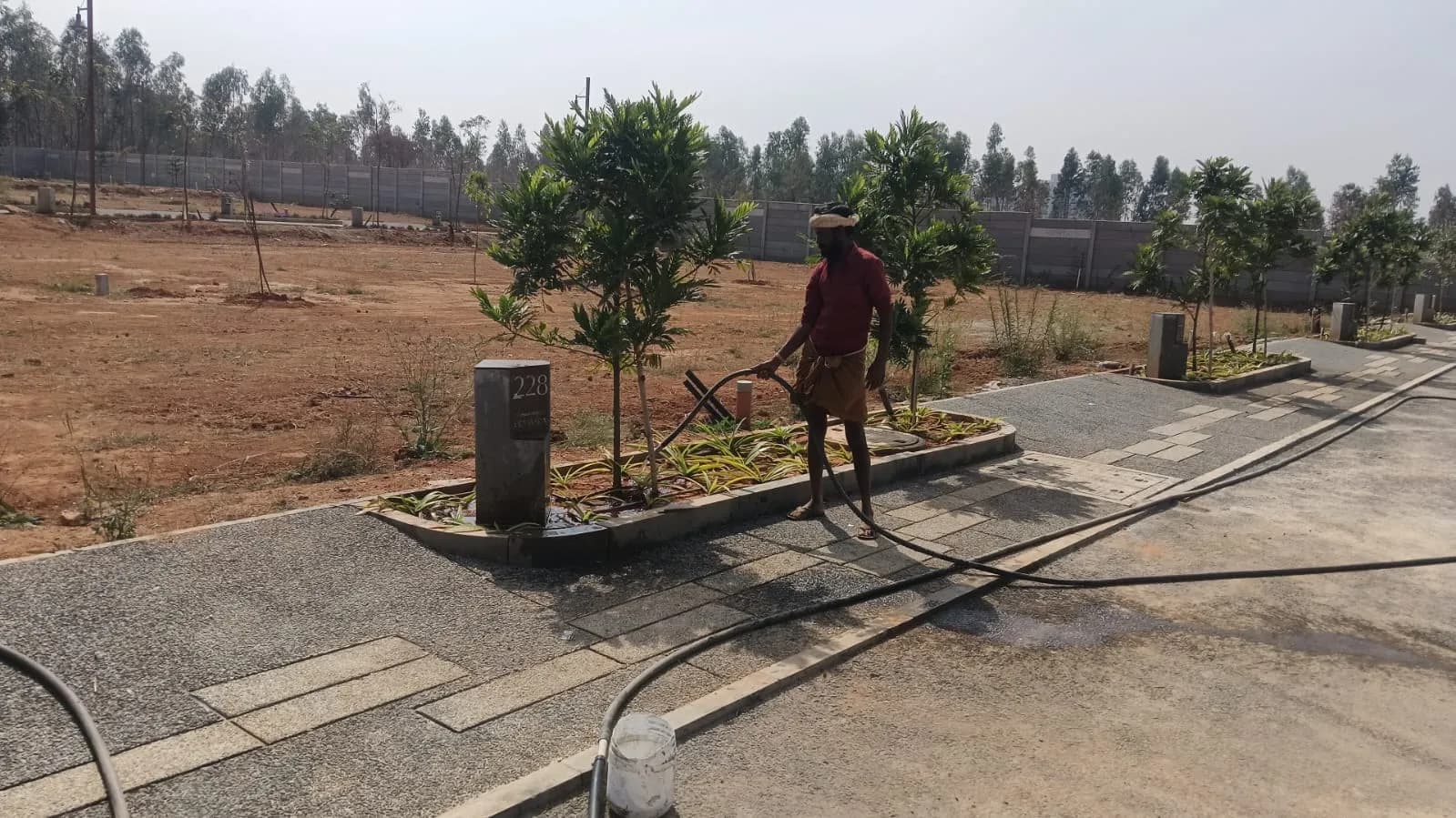 Manyata Ekamara: Site photo filed with Karnataka RERA