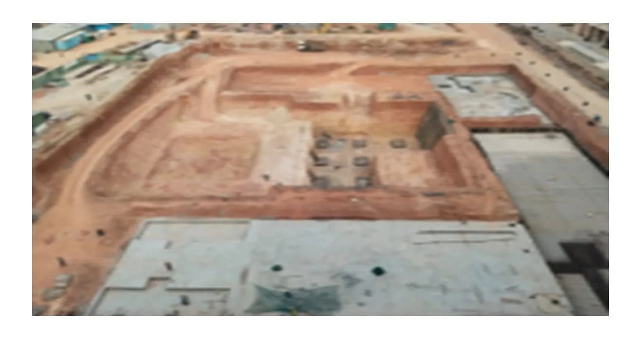 Cobalt at Brigade El Dorado: Site photo filed with Karnataka RERA