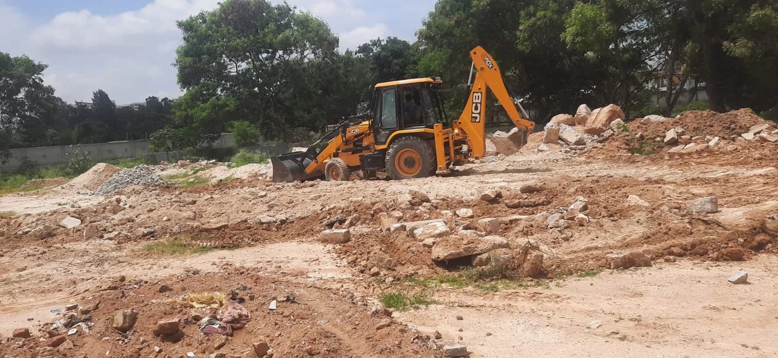 VR Royal Township: Site photo filed with Karnataka RERA