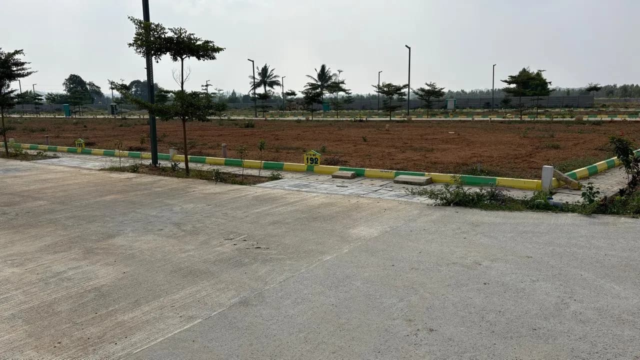 VR Royal Township: Site photo filed with Karnataka RERA