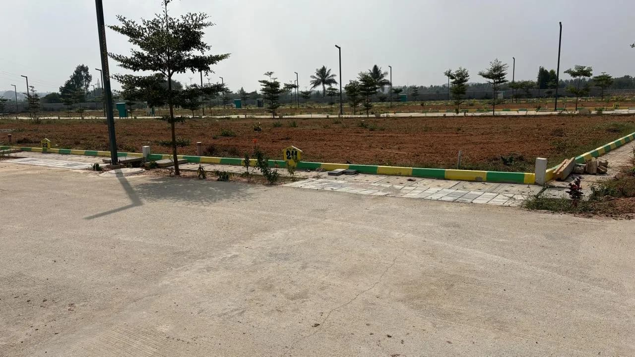 VR Royal Township: Site photo filed with Karnataka RERA