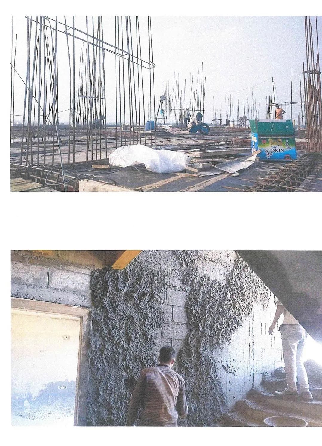Vistar White Pearl: Site photo filed with Karnataka RERA