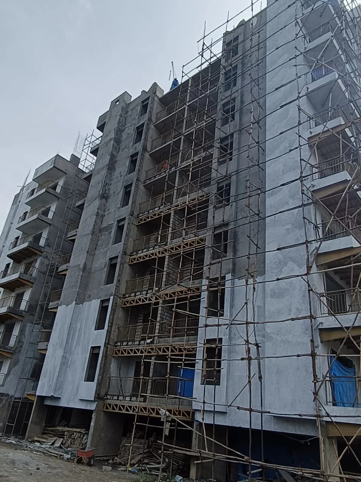 Vistar White Pearl: Site photo filed with Karnataka RERA
