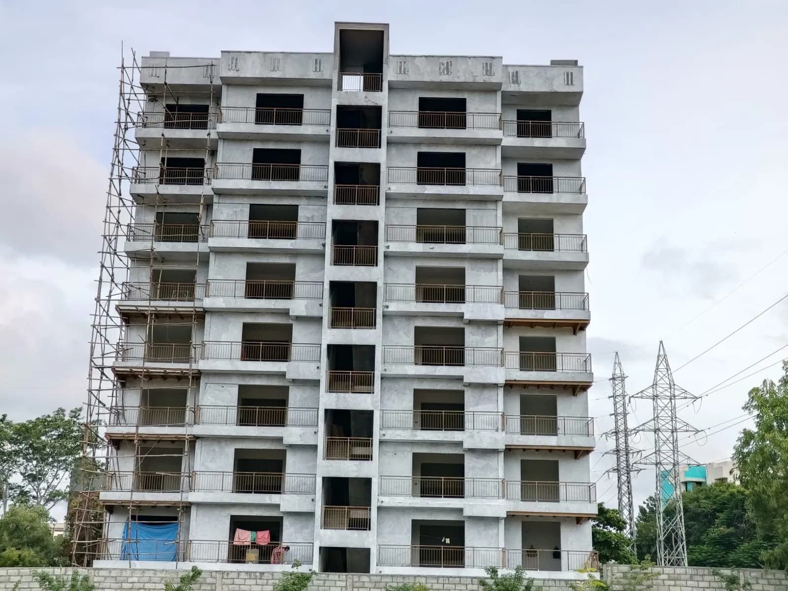 Vistar White Pearl: Site photo filed with Karnataka RERA