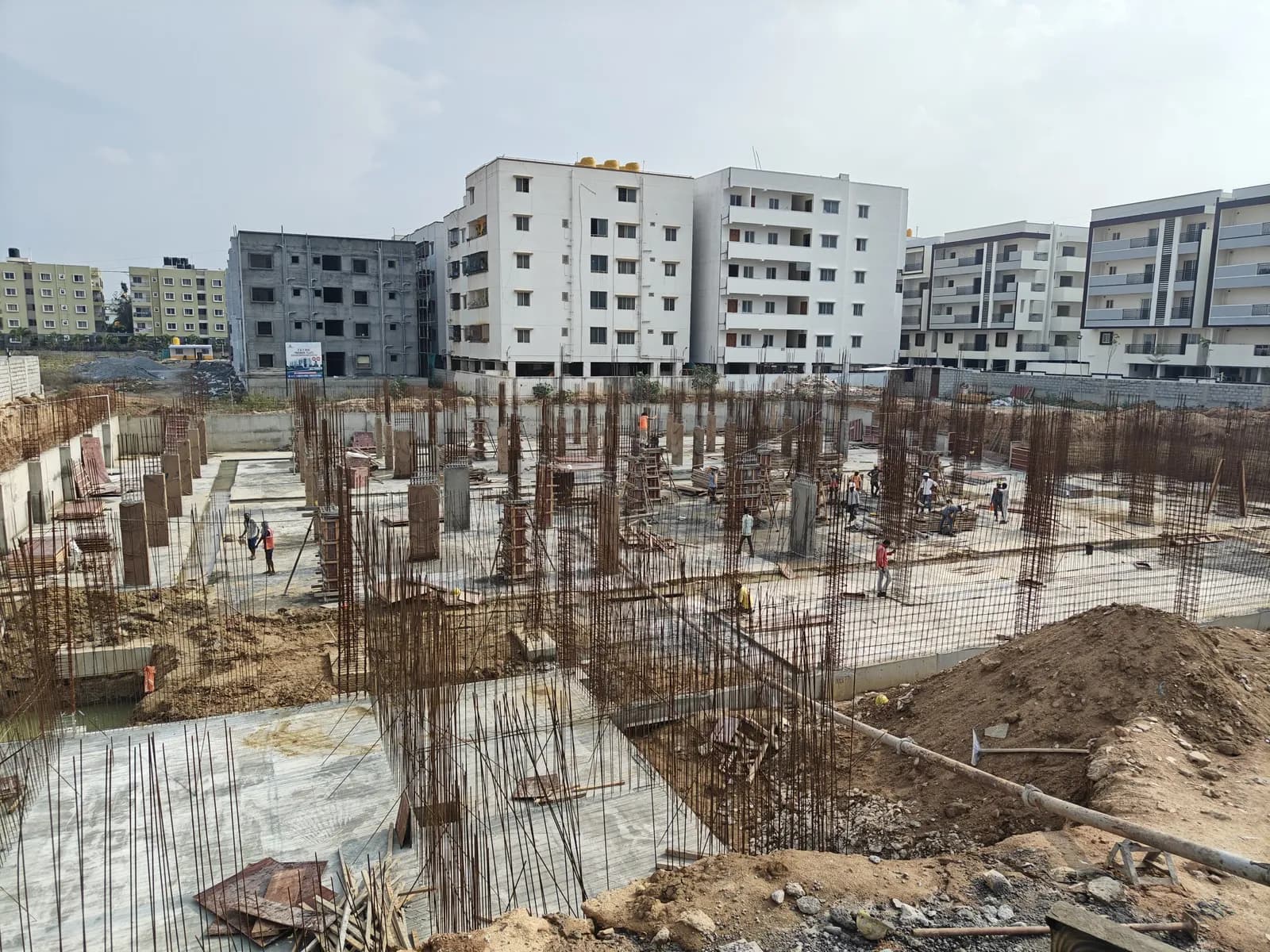 Saranya Signature: Site photo filed with Karnataka RERA