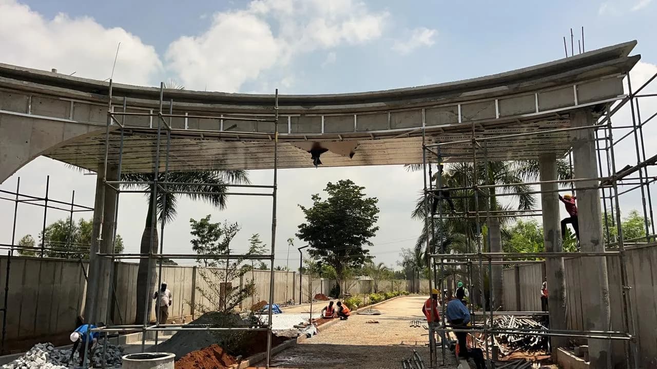 Inspira Trees Of Life: Site photo filed with Karnataka RERA
