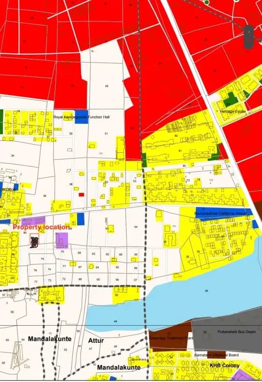 The Abode: CDP Demarcation.jpg (filed with Karnataka RERA)