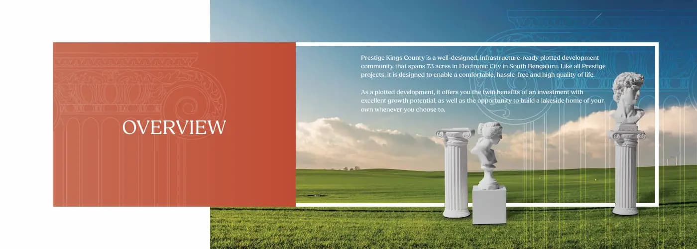 Prestige King's County: Brochure, page 2 (filed with Karnataka RERA)