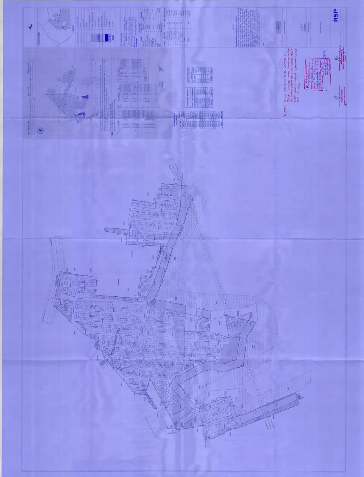 Prestige King's County: Approved Layout Plan (filed with Karnataka RERA)