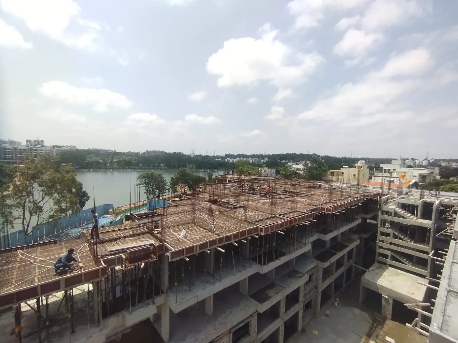 Raja Platino: Site photo filed with Karnataka RERA