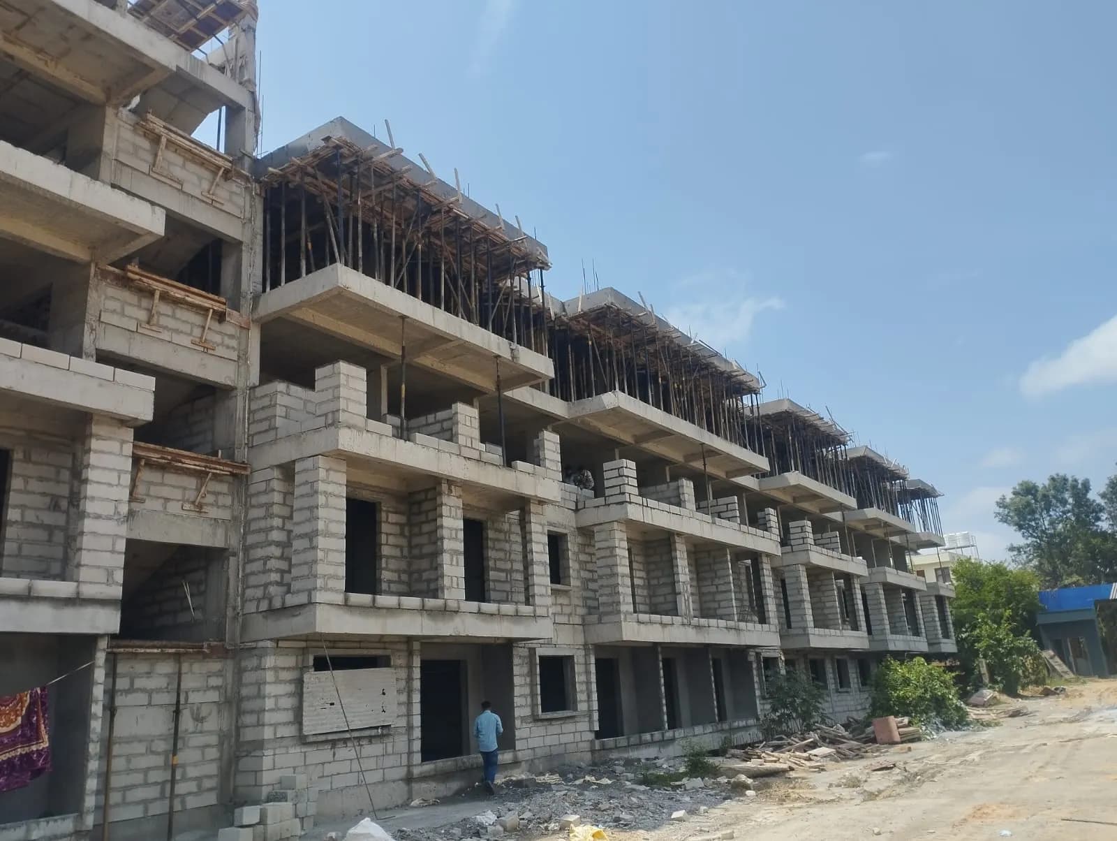 Raja Platino: Site photo filed with Karnataka RERA