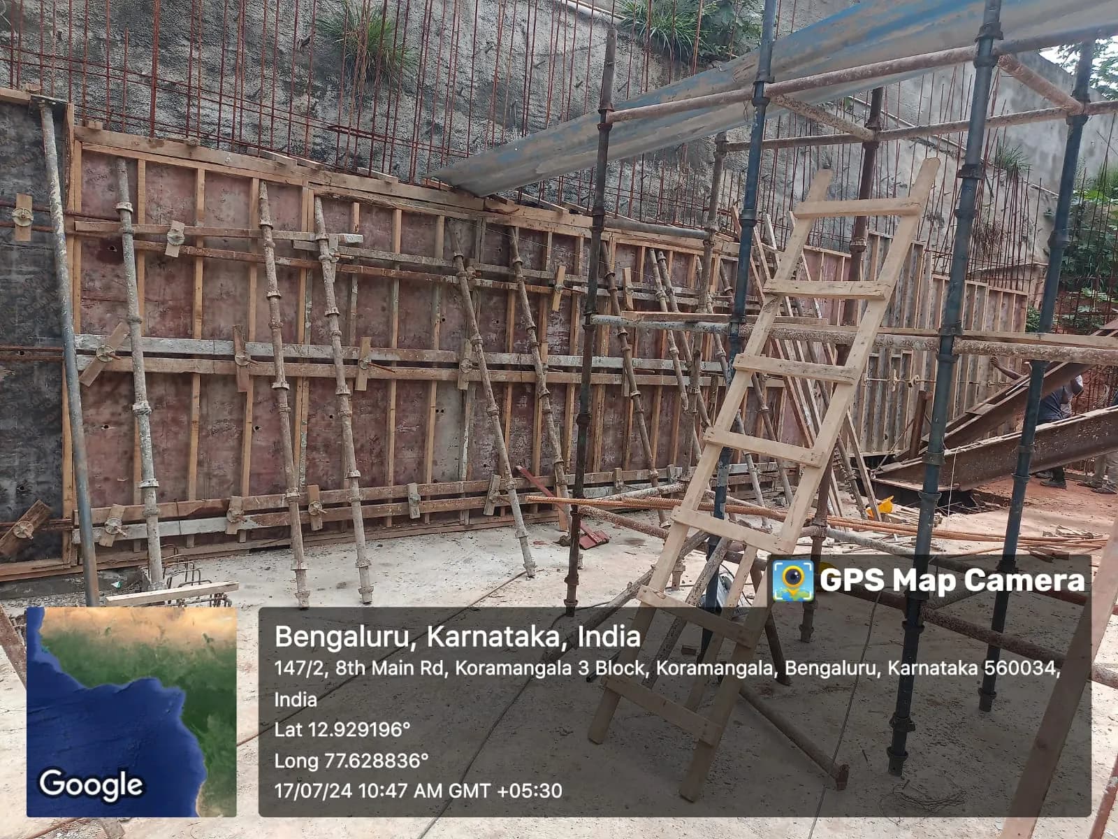 Belaku: Site photo filed with Karnataka RERA