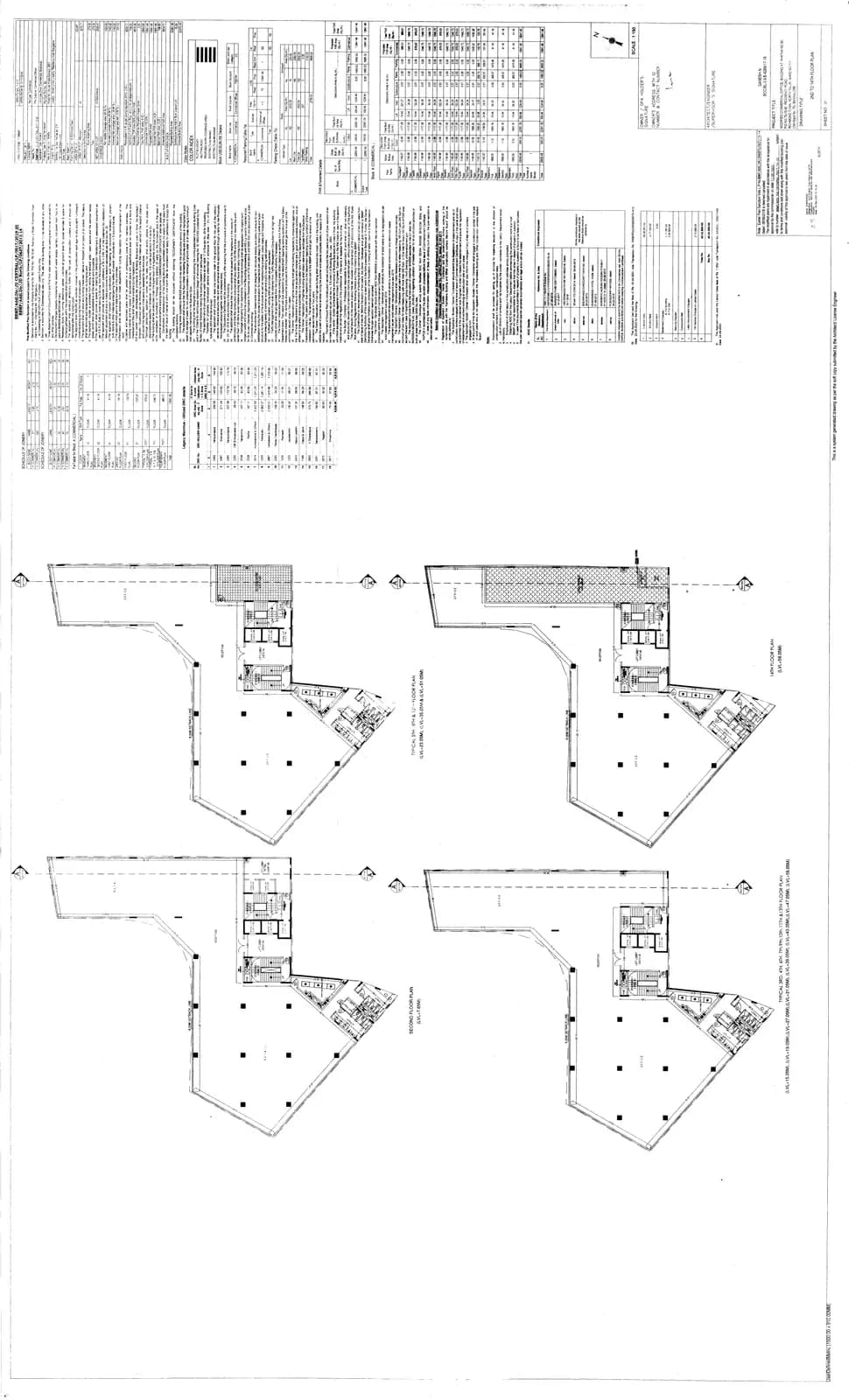 Legacy Maximus: 2nd to 14th floor plan.pdf (filed with Karnataka RERA)