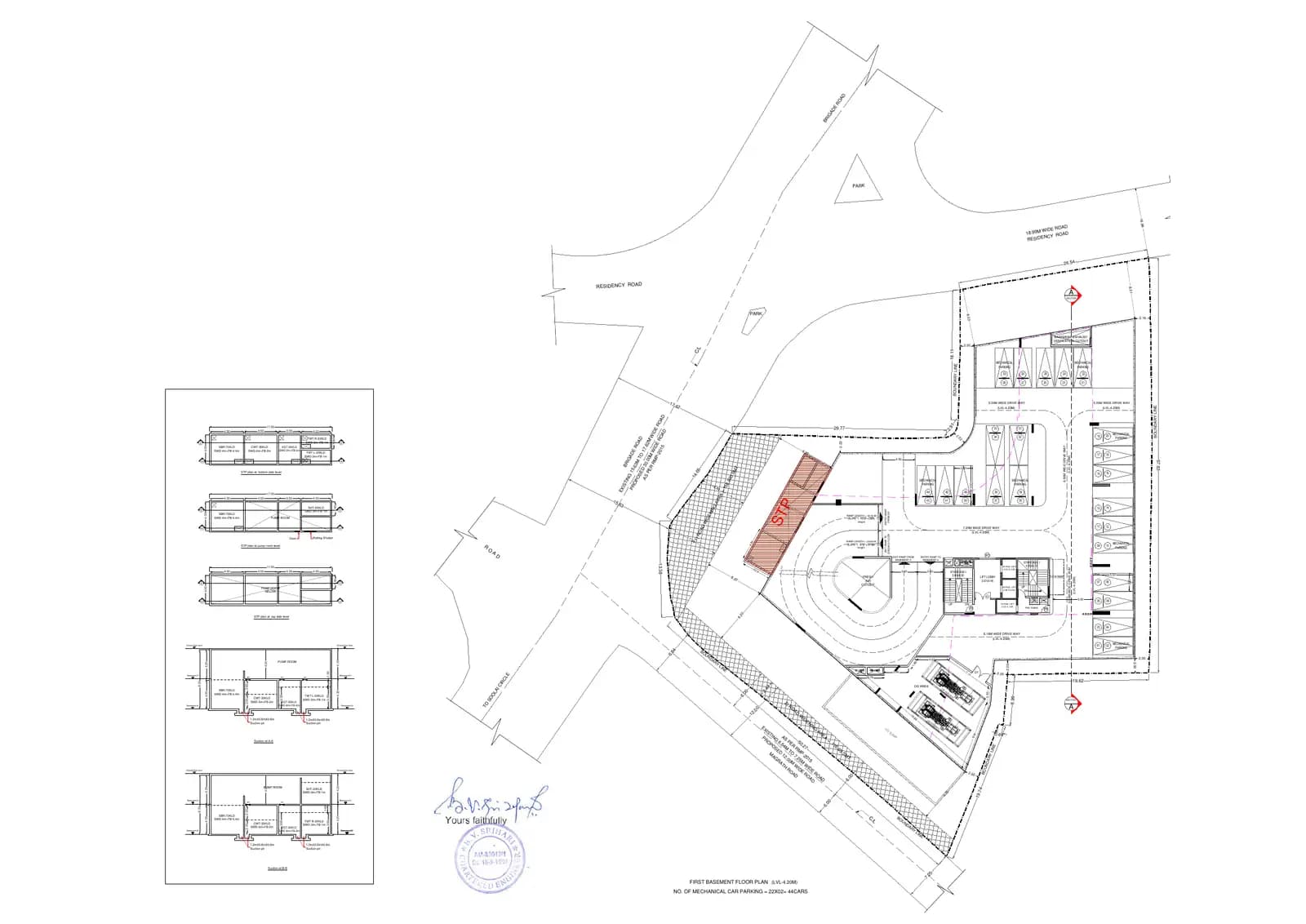 Legacy Maximus: LEGACY MAXIMUS STP DEMARCATION and Drawing.pdf (filed with Karnataka RERA)