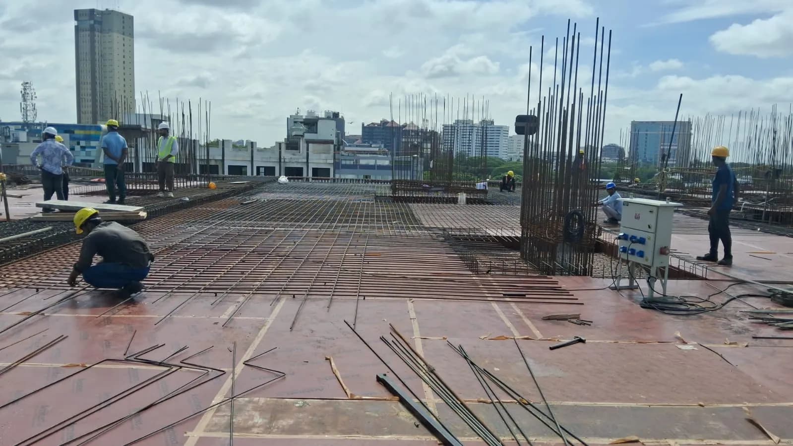 Legacy Maximus: Site photo filed with Karnataka RERA