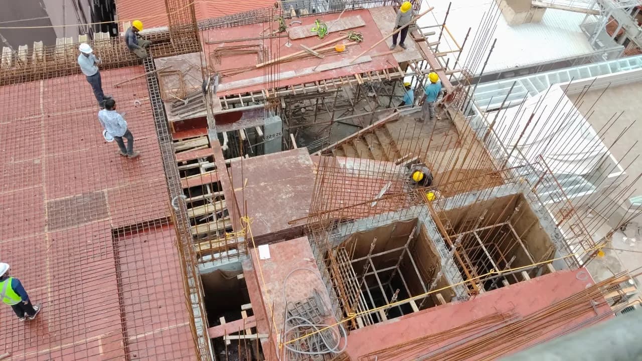 Legacy Maximus: Site photo filed with Karnataka RERA