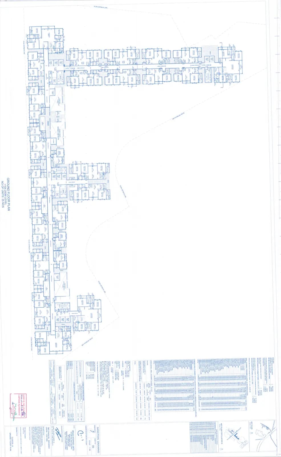 Brillio and Commercial at Brigade Valencia: Brillio - Ground Floor Plan.pdf (filed with Karnataka RERA)
