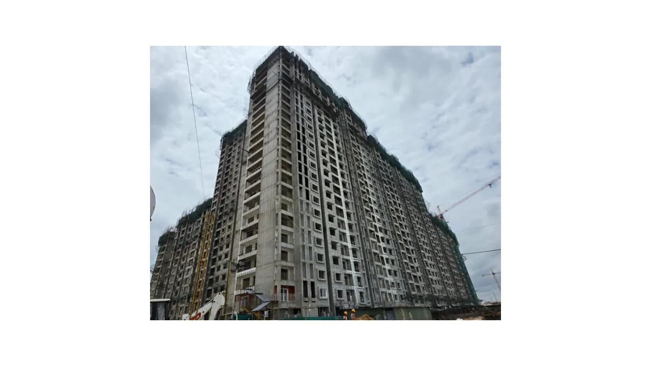 Brillio and Commercial at Brigade Valencia: Site photo filed with Karnataka RERA