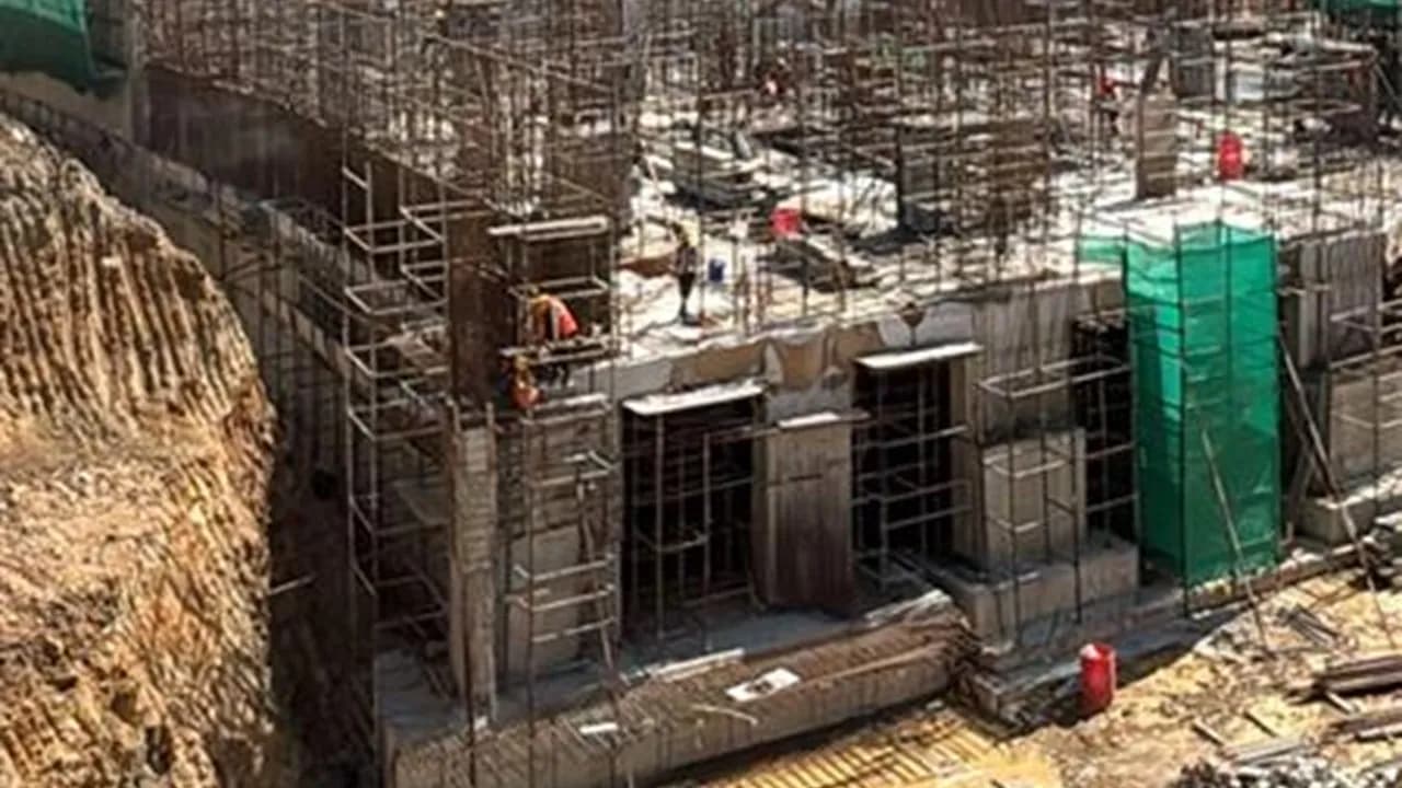 Brillio and Commercial at Brigade Valencia: Site photo filed with Karnataka RERA