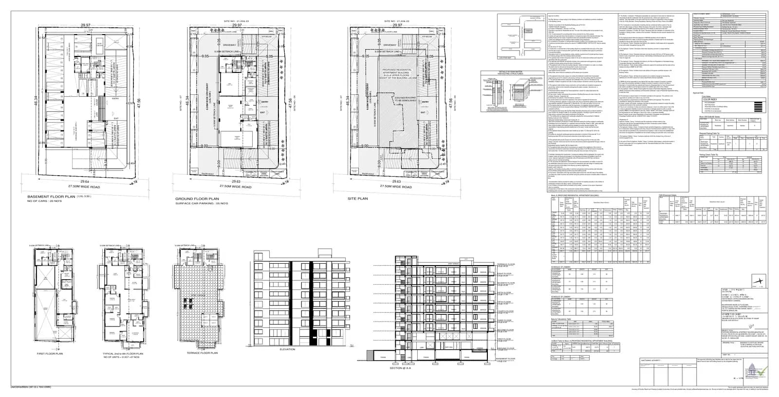 Chartered 1956: Approved Layout Plan (filed with Karnataka RERA)