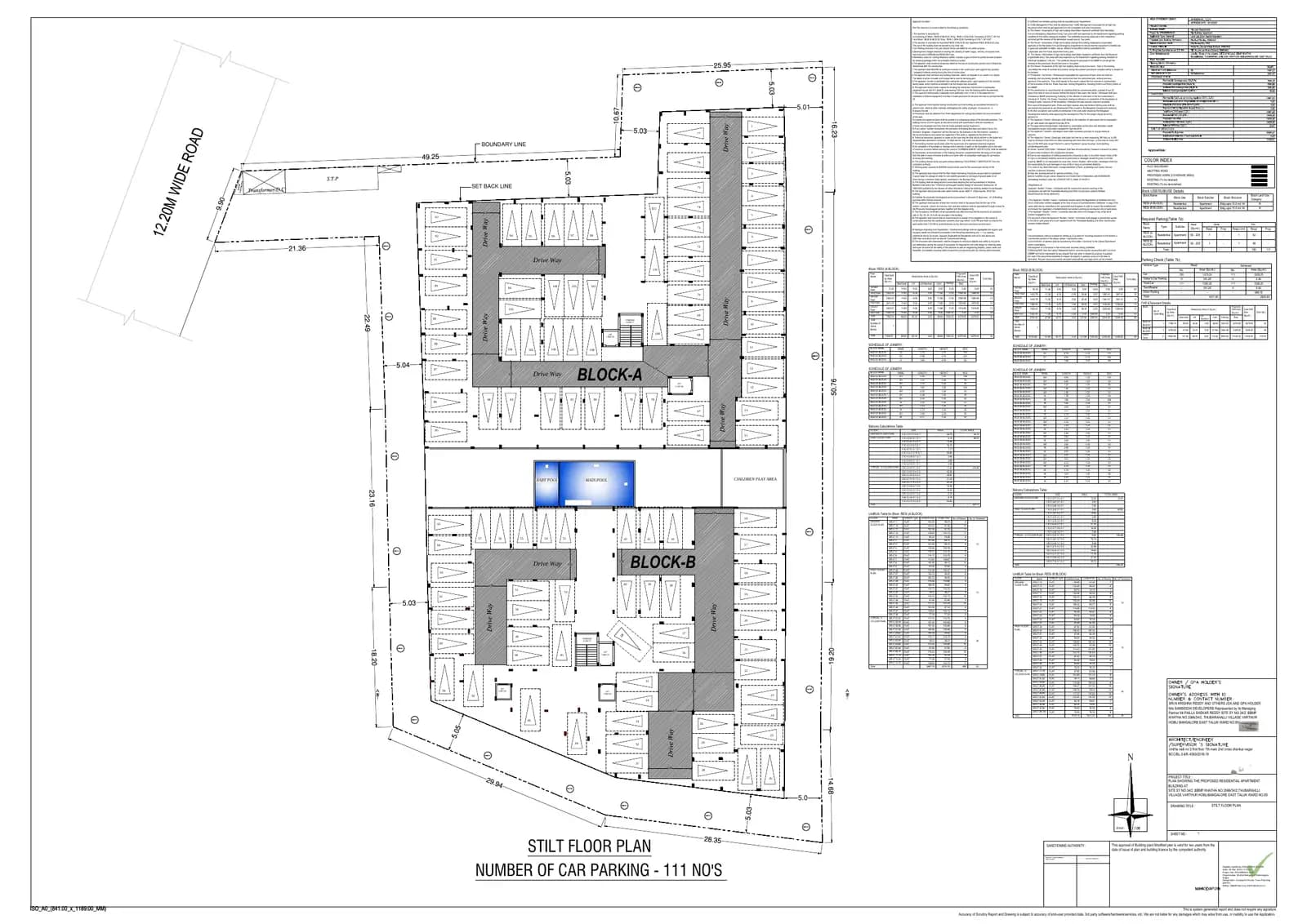 Samsiddhi Springs: Existing Layout Plan (filed with Karnataka RERA)
