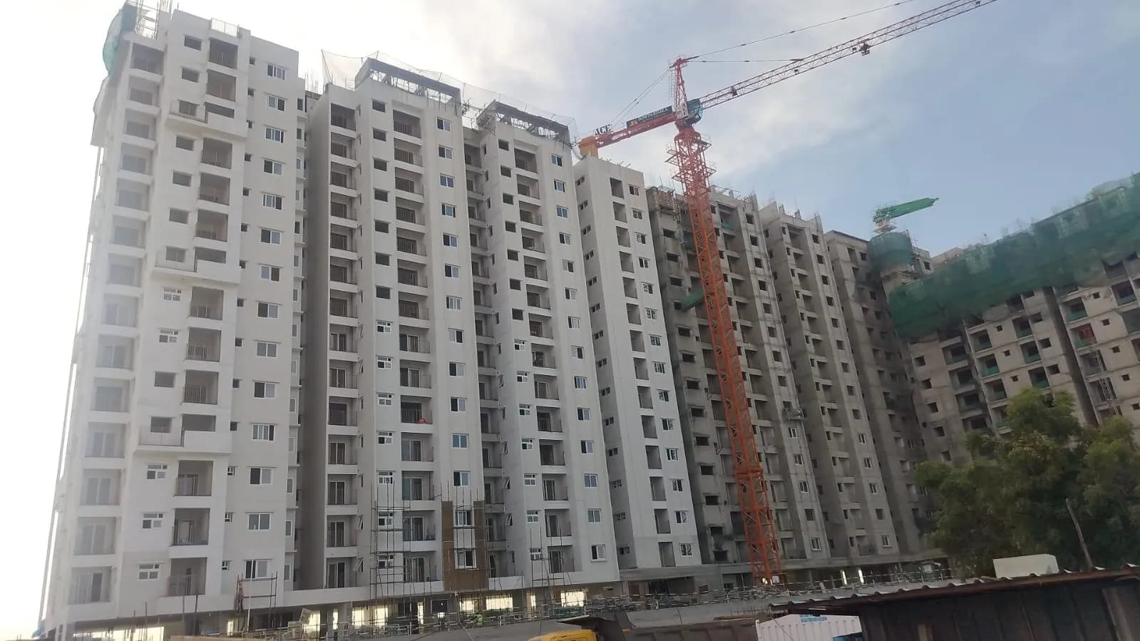 Sowparnika Euphoria In The East: Site photo filed with Karnataka RERA