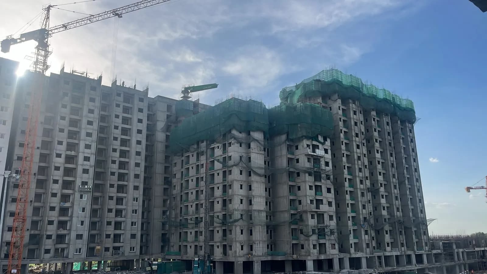 Sowparnika Euphoria In The East: Site photo filed with Karnataka RERA