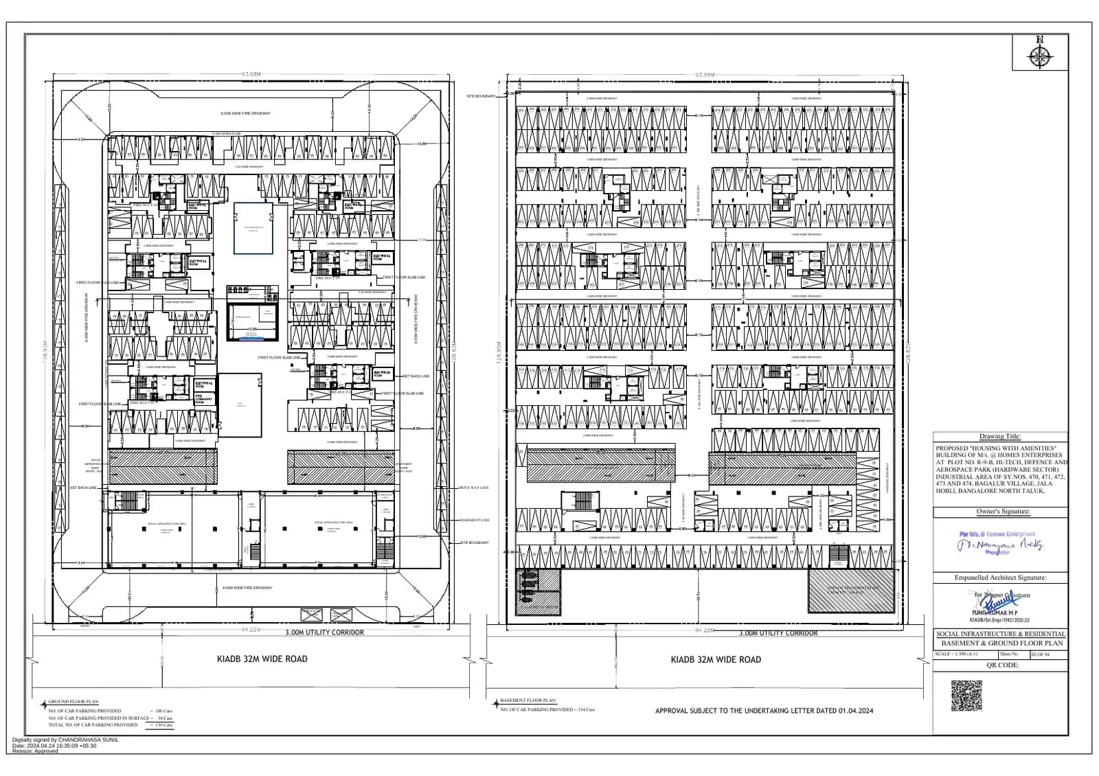 NVG Rakshak: Approved Building/Plotting Plan (filed with Karnataka RERA)