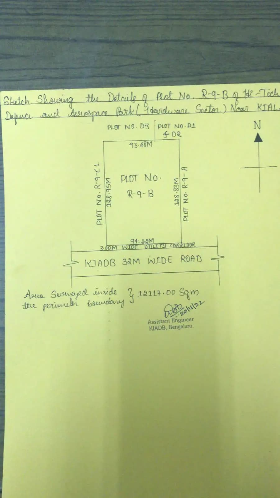 NVG Rakshak: Area Development Plan Of Project Area (filed with Karnataka RERA)