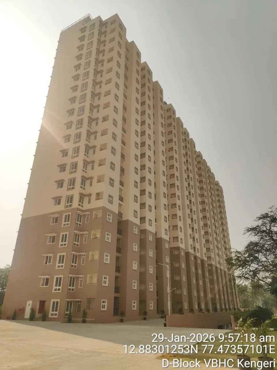 Haven of Bliss: Site photo filed with Karnataka RERA