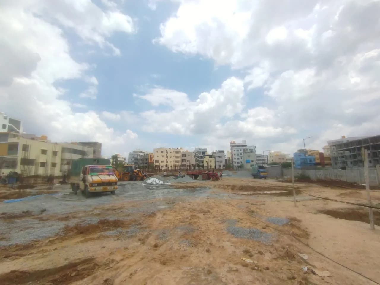 Sree Adithya Pride: Site photo filed with Karnataka RERA