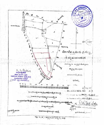 Down by the Water: Demarcation Village map Gastikempanahalli.pdf (filed with Karnataka RERA)