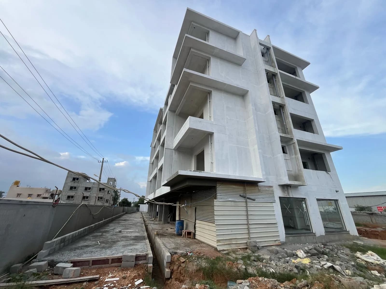 Nirvana: Site photo filed with Karnataka RERA