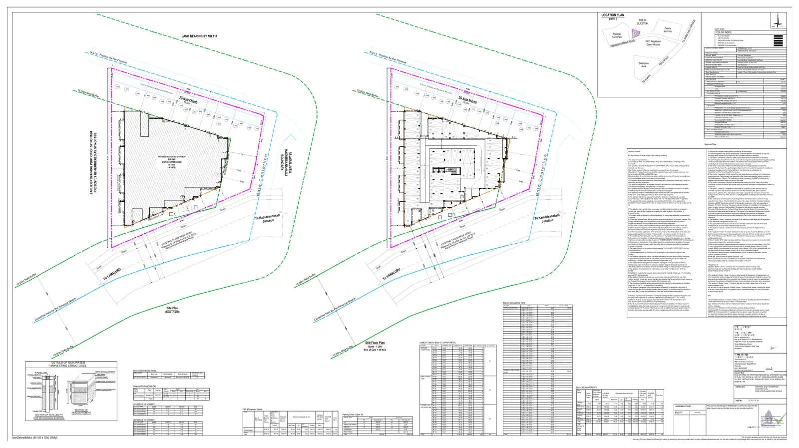 Sri Vyshnavi Infra Brundavanam Phase 2: Approved Layout Plan (filed with Karnataka RERA)