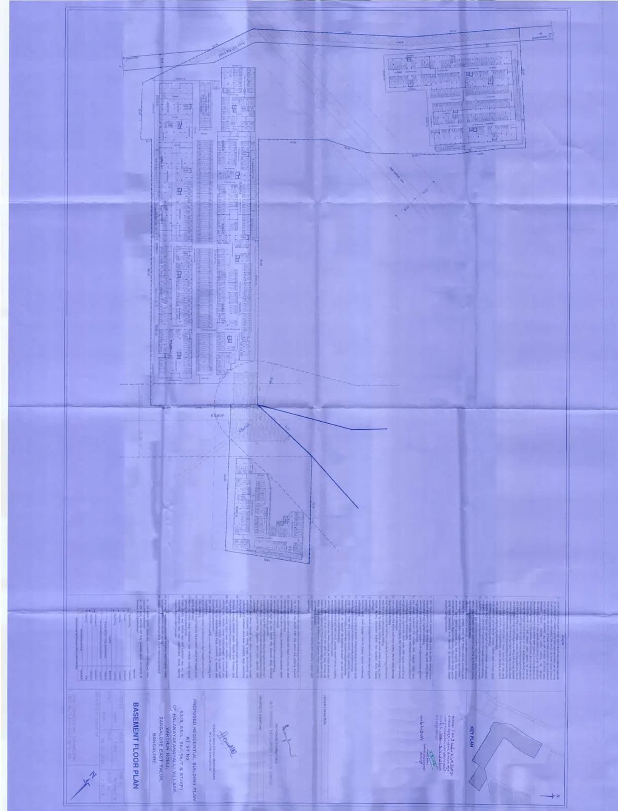 Adarsh Lumina: BASEMENT FLOOR PLAN_compressed (filed with Karnataka RERA)